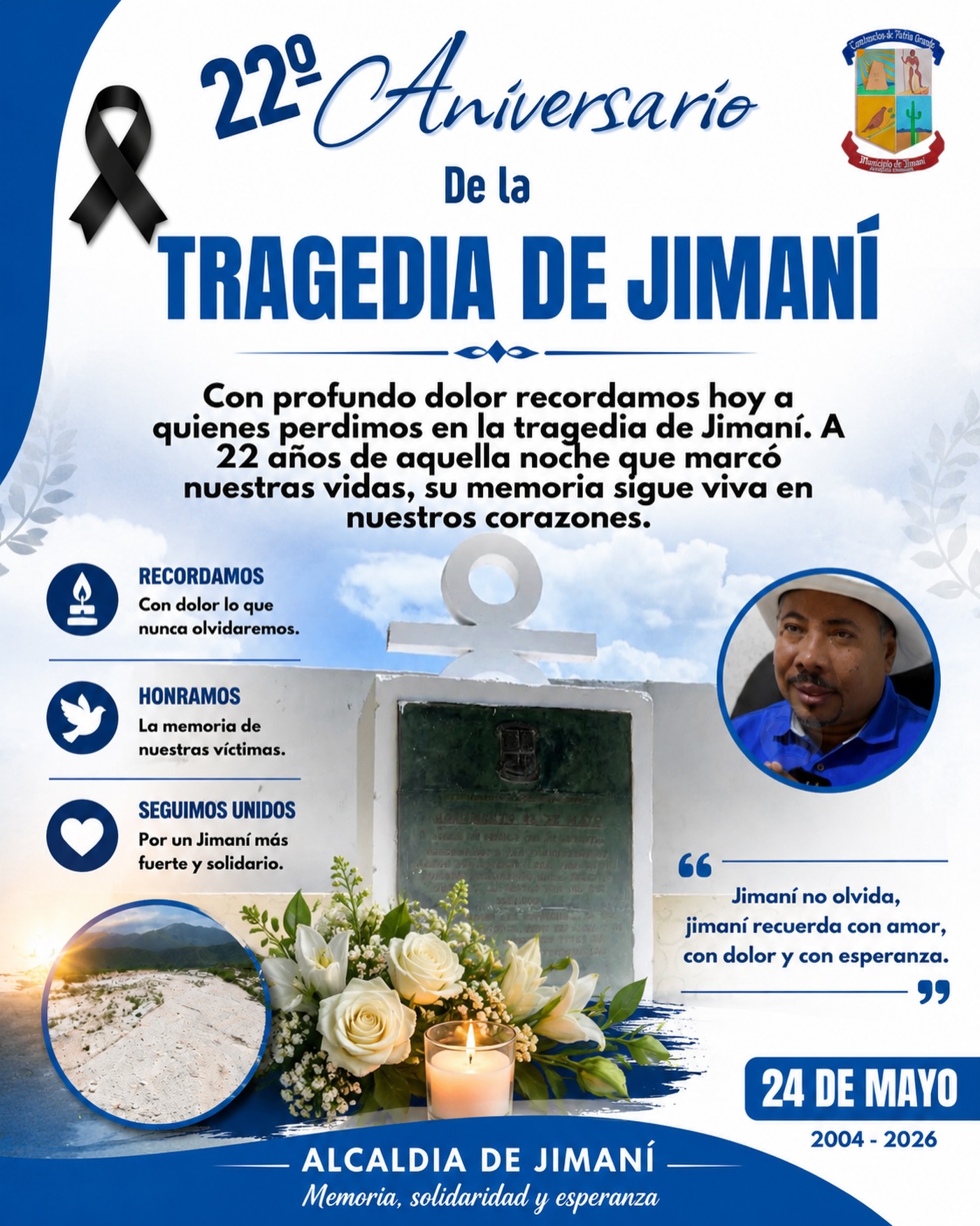 22.º Aniversario de la Tragedia de Jimaní.